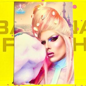 Jeffree Star Cosmetics COTTON CANDY Queen Collection Collectible Promo Post Card